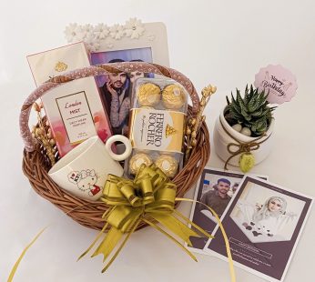 Best gift for friendship day with perfume, frame and a sweet greetings
