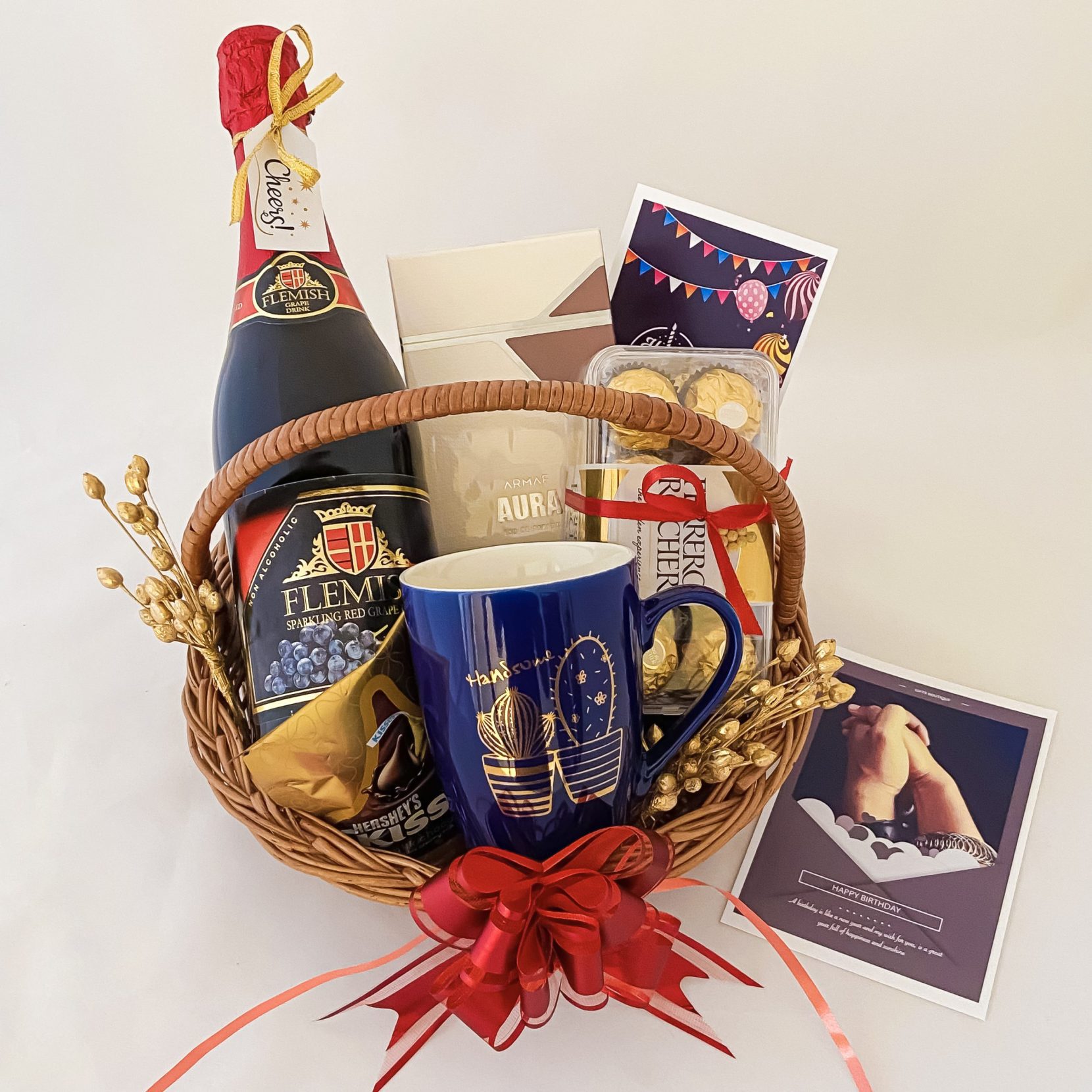 Wine Country Gift Baskets Birthday Wishes Gift Basket, 12 Pieces |  CoolSprings Galleria