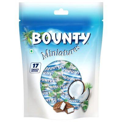 Bounty miniature Chocolates 170gm