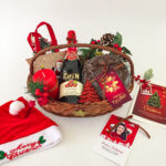 happy holidays gift basket