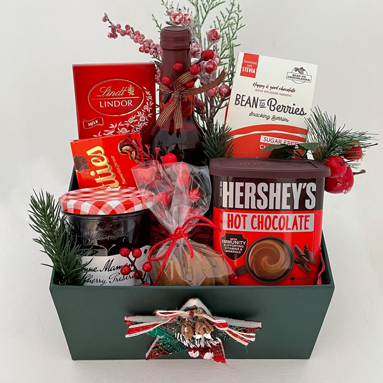 Buy Healthy Treat Temptation New Year and Christmas Gift Hamper With Diyas  and Premium Roasted Healthy Snacks | New Year Gifts for Family and Friends  | Premium Festival Gift Box | Gift