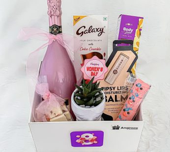 High-End gifts for womens day With Chocolates, Wine, Lip Balm And More