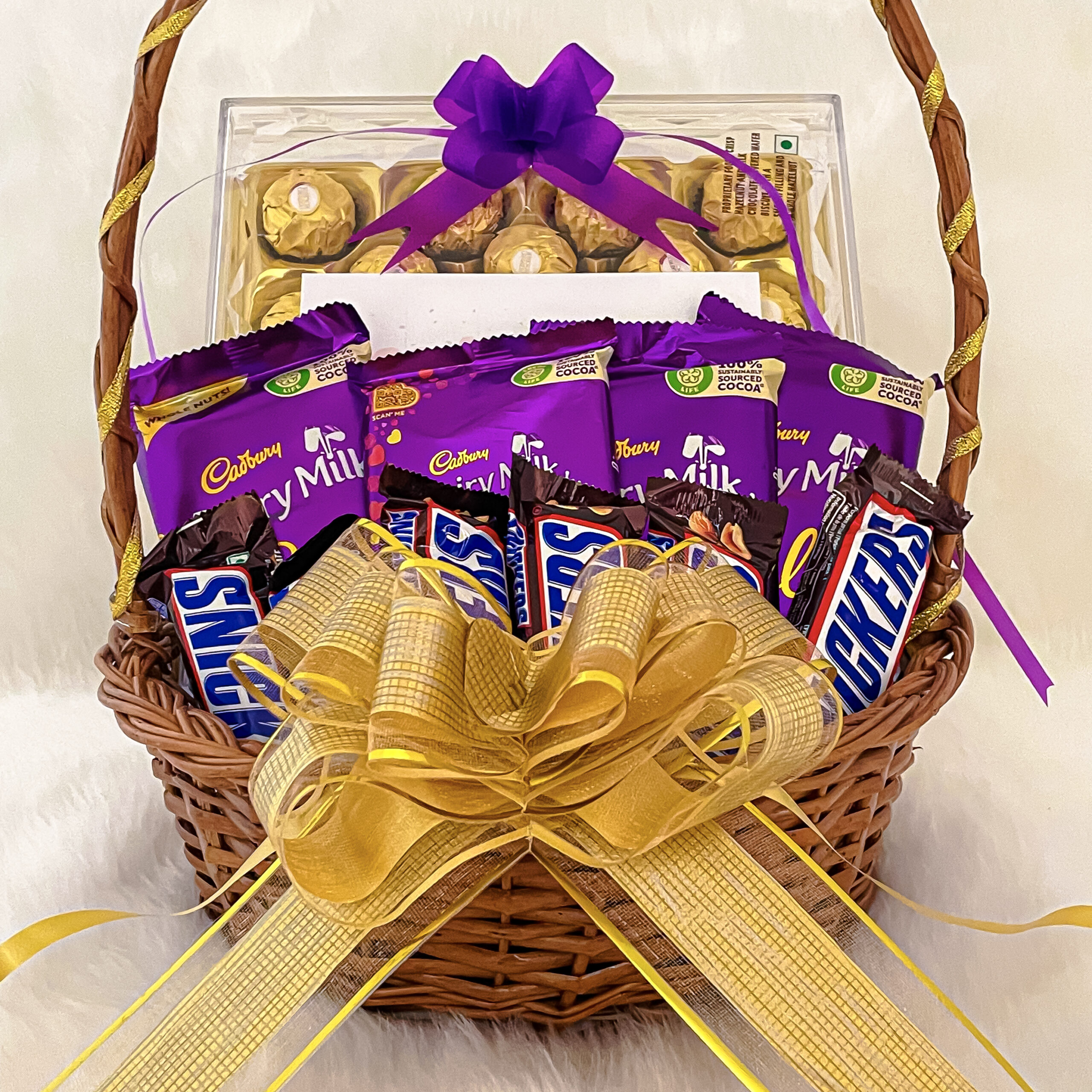 Mother's Day Wine & Dark Chocolate Gift Basket - Happiness is Homemade-hangkhonggiare.com.vn
