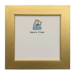 Golden frame with Photo 5*5 inches