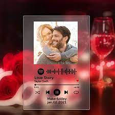Red Photo frame with music