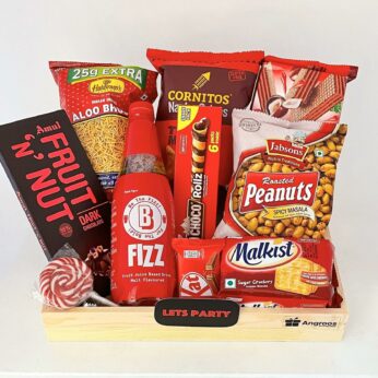 Thoughtful Personalized Fathers Day Gifts Box With Yummy Snacks, Chocolates, Drinks And More