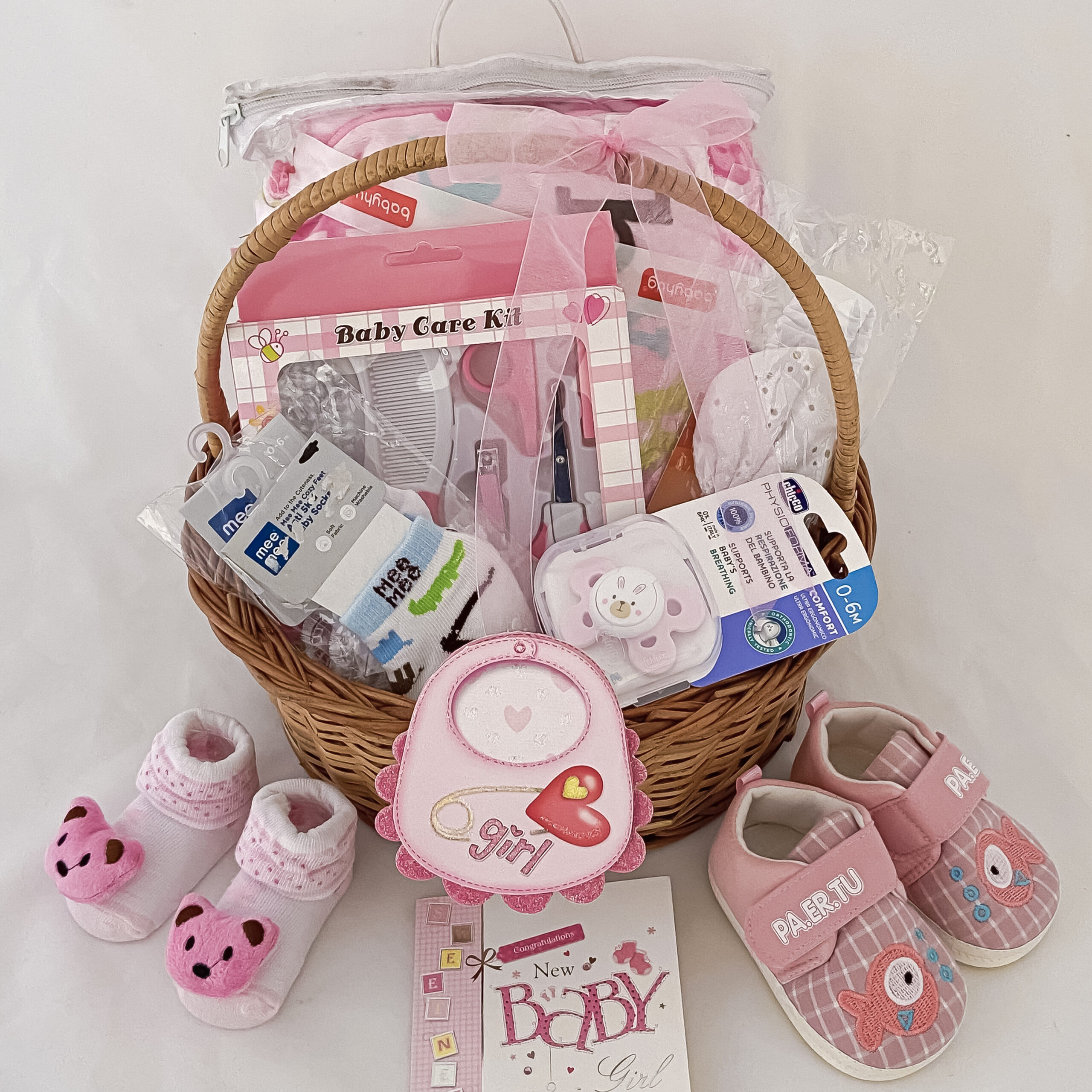 Buy Welcome Home Precious Baby Girl Gift, Newborn Gift Set, Baby Layette  Set with New Baby Essentials, Baby Gift Set for Expecting Moms, Pink -  Nikki's Gift Baskets Online at desertcartINDIA