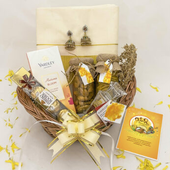 Heartwarming Vishu Gift Basket For Womens With Chocolates, Snacks, And More