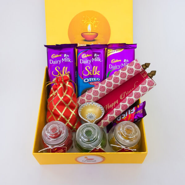 Cadbury Blast Diwali Sweets Box With Dry Fruits And Chocolates