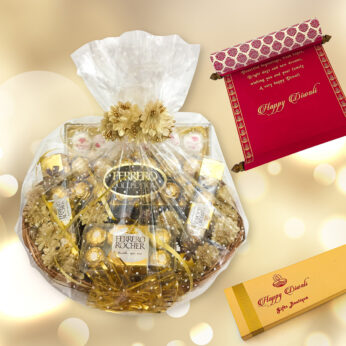 Ferrero collection Diwali gifts hamper with delicious Diwali chocolates