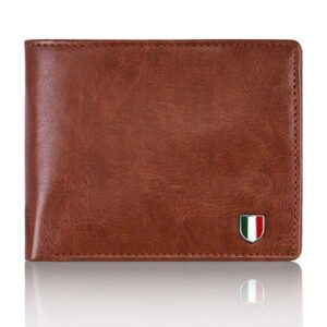 Men Casual, Ethnic, Formal Tan Artificial Leather Wallet - Mini (3 Card Slots)