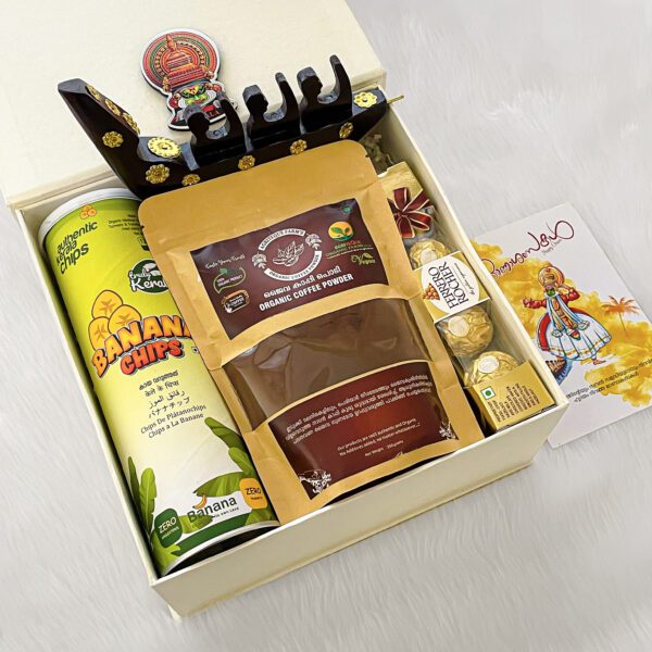 Traditional onam hamper box