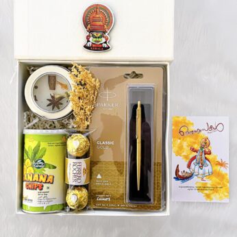 Best Onam celebration gift hamper with banana chips and jaggery chips