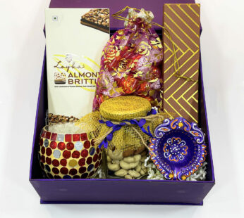 Regal Amaze Diwali Gift Box With Almond Brittle, Diwali Sweets, Assorted Nuts, And More