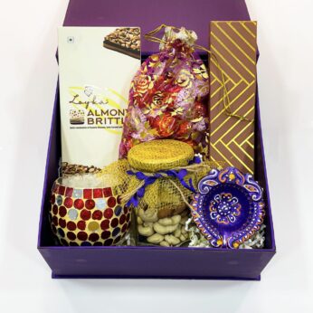 Regal Amaze Diwali Gift Box With Almond Brittle, Diwali Sweets, Assorted Nuts, And More