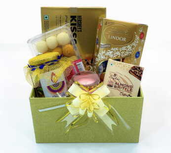Diwali Ecstasy useful Diwali gifts Hamper With Dry Fruits & Nuts, Chocolates, And Scented Candle