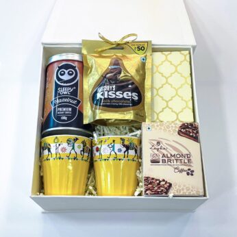 Deluxe Lohri gift packs consisting of Ferraro Rocher and Hershey’s chocolates, Almond Brittle nuts and much more