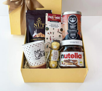 Contagious Smile Gourmet Food Hamper With Instant Coffee, Chocolates, And More
