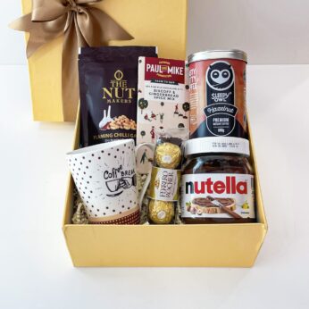 Grand Indulgence Appreciation Gift For Employees With Instant Coffee, Cashews, And More