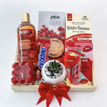 Exotic Indulgence Birthday Gift Hamper For Her With Chocolates, Scented Candle, And More
