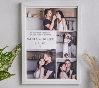 Frame One Of the Best Moment in Your Life with this Wedding Date Photo Frames