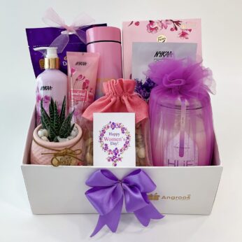 Mother’s Day Special Self-Care Gift Hamper With Indoor Plant And Chocolates