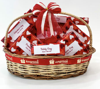Valentine Week 7 Days Of Valentine’s Day Gift Basket With Exclusive Gifts