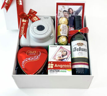 Love And Love Only Valentine’s Day Gift With Polaroid Camera, Red And, Chocolates, And More