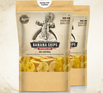 Coco-Nana 100% Natural Banana Chips (2 Packs Of 500g)