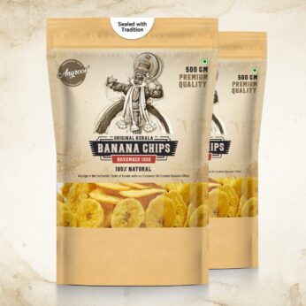 Coco-Nana 100% Natural Banana Chips (2 Packs Of 500g)