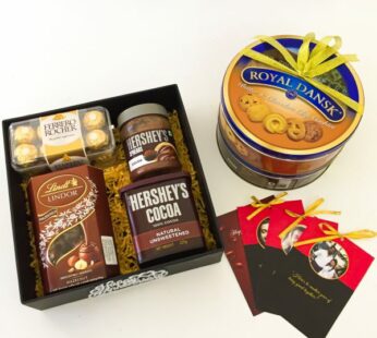 Mouth-watering one-month anniversary gifts for him with yummy chocolates & cards