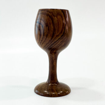 Set of 2 Rustic charm wooden wine Glass from high-quality wood for long last.