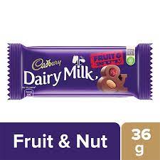 Diary milk fruit and nut 80 g