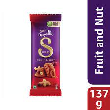 Diary milk silk fruit and nuts 137g
