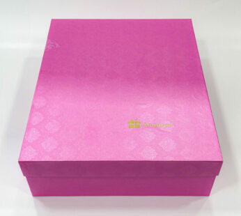 Pretty Pink Gift Box for gifting ( 4 1/4H x 11 1/2W x 14L )