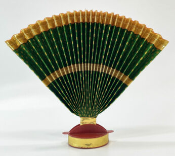 Green color Thiru Udayada ( with stand ) for Vishu Kani Decoration