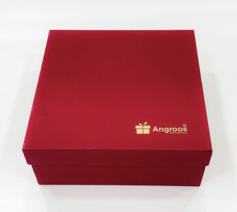 Scarlet Surprise: Deluxe Gift Box in Ravishing Red – 4x10x10 Inches