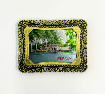 Kerala fridge magnet ( 5 packs ) With a height of 4.5 cm, and a width of 6 cm.
