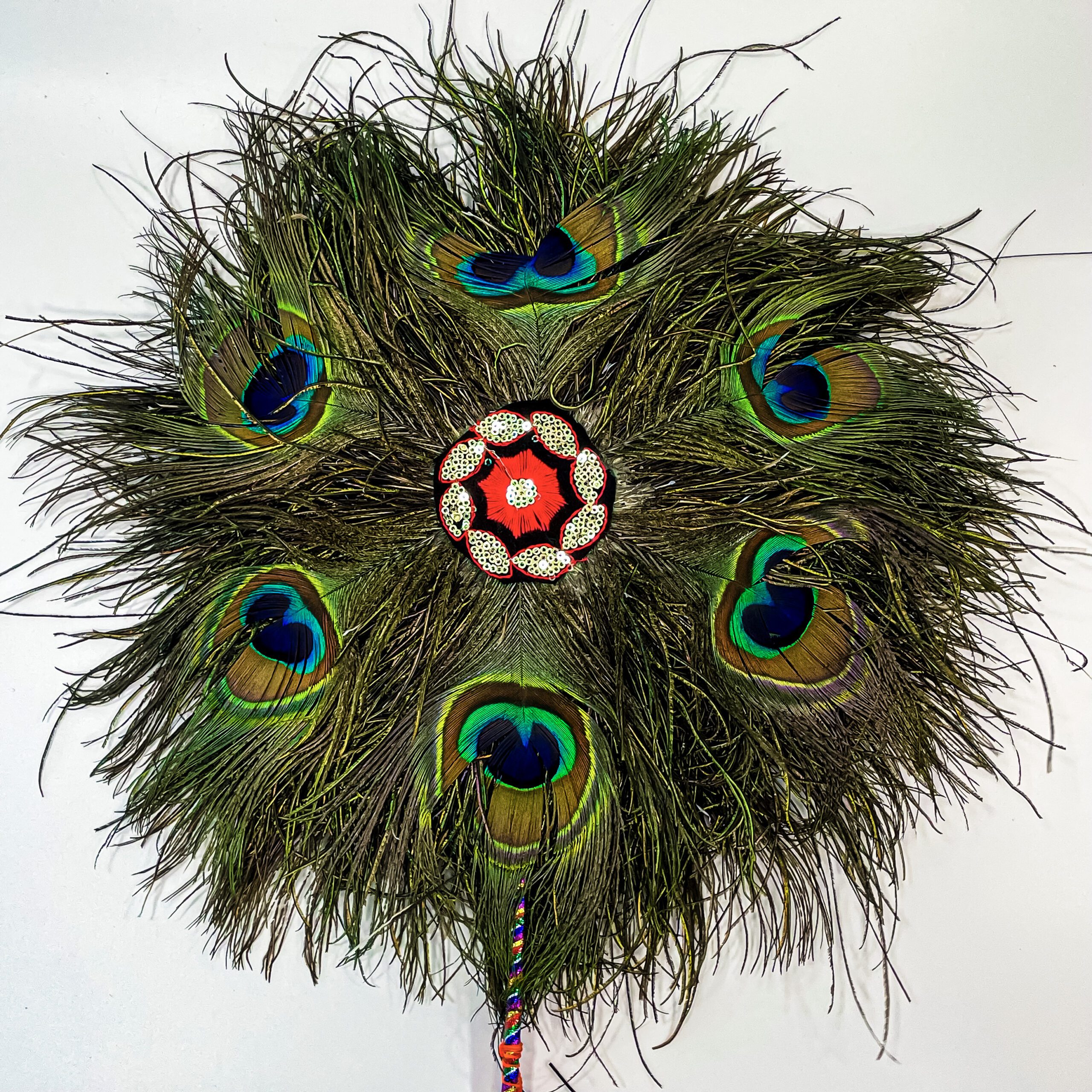 Peacock Feather Wreath!