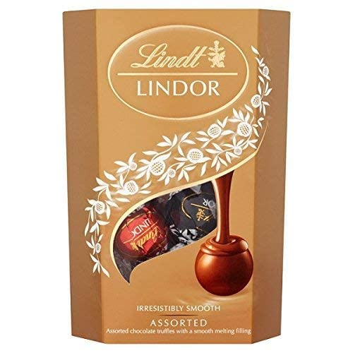 Lindt Lindor Assorted Chocolate Truffles Box, 200g