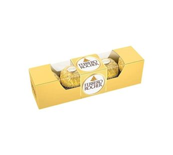 Ferrero Rocher, Exquisite Hazelnut and Milk Chocolate Gift, 4 pieces – 3pack x (50 g)