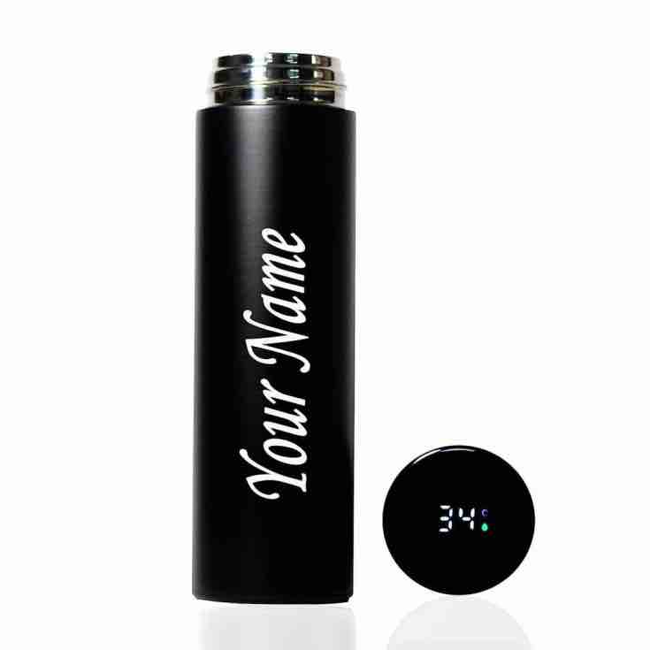 Customized/Personalized Stainless Steel Thermos Vacuum Water Bottle with Smart LCD Touch Screen