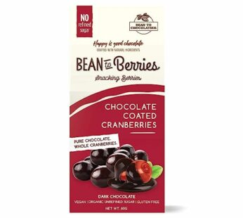 Pink Harvest Farms Bean to Berries : Chocolate Coated Cranberries imported 2 pack