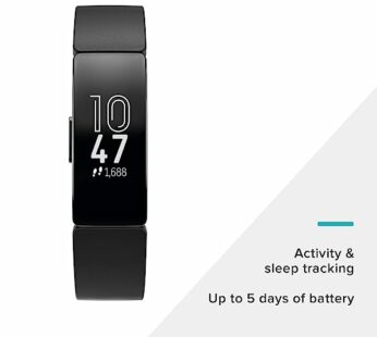 Fitbit Inspire Health and Fitness Tracker (Black) Smart Watch