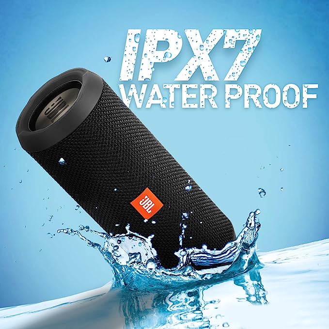 tsunamien Medalje spørgeskema JBL Flip 3 Stealth Waterproof Portable Bluetooth Speaker