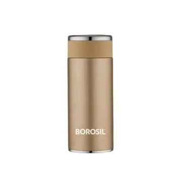 Borosil – stainless steel vacuum Insulated flask (6.2 x 6.2 x 15.5 cm; 200 ml) x 50 (packs)