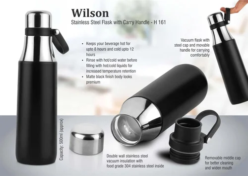 Personalized Stainless steel double walled vacuum flask