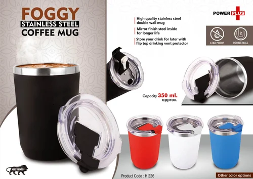 stainless steel travel coffee mug