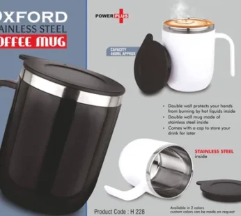 High-quality stainless steel double wall mug for corporate gifts – 200ml x 50 packs