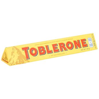 Toblerone of Switzerland Milk Chocolate with Honey and Almond Nougat – 2 Pack, 1 X 100 g Imported